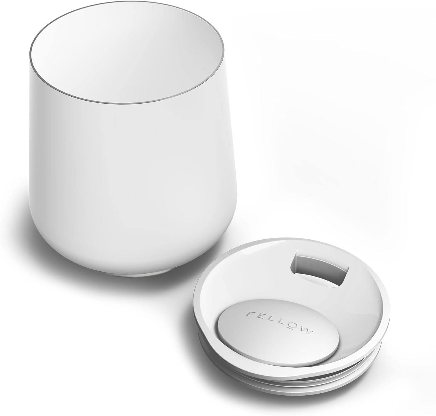 12oz Ruby Tumbler - White