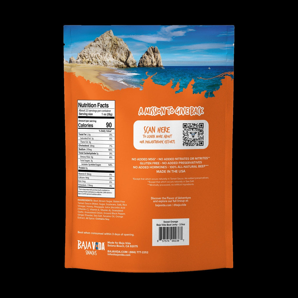 Sweet Orange Jerky