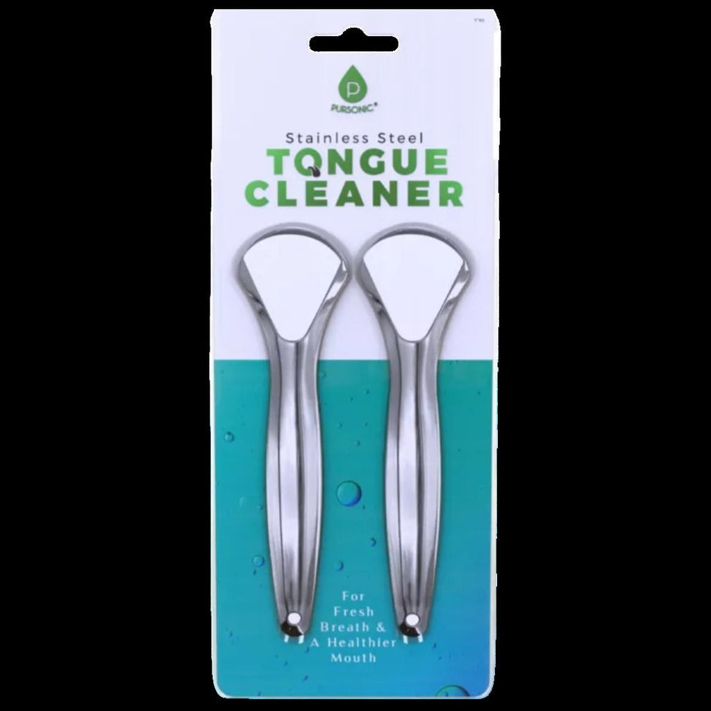 Stainless Steel Tongue Cleaner – 2 Pack