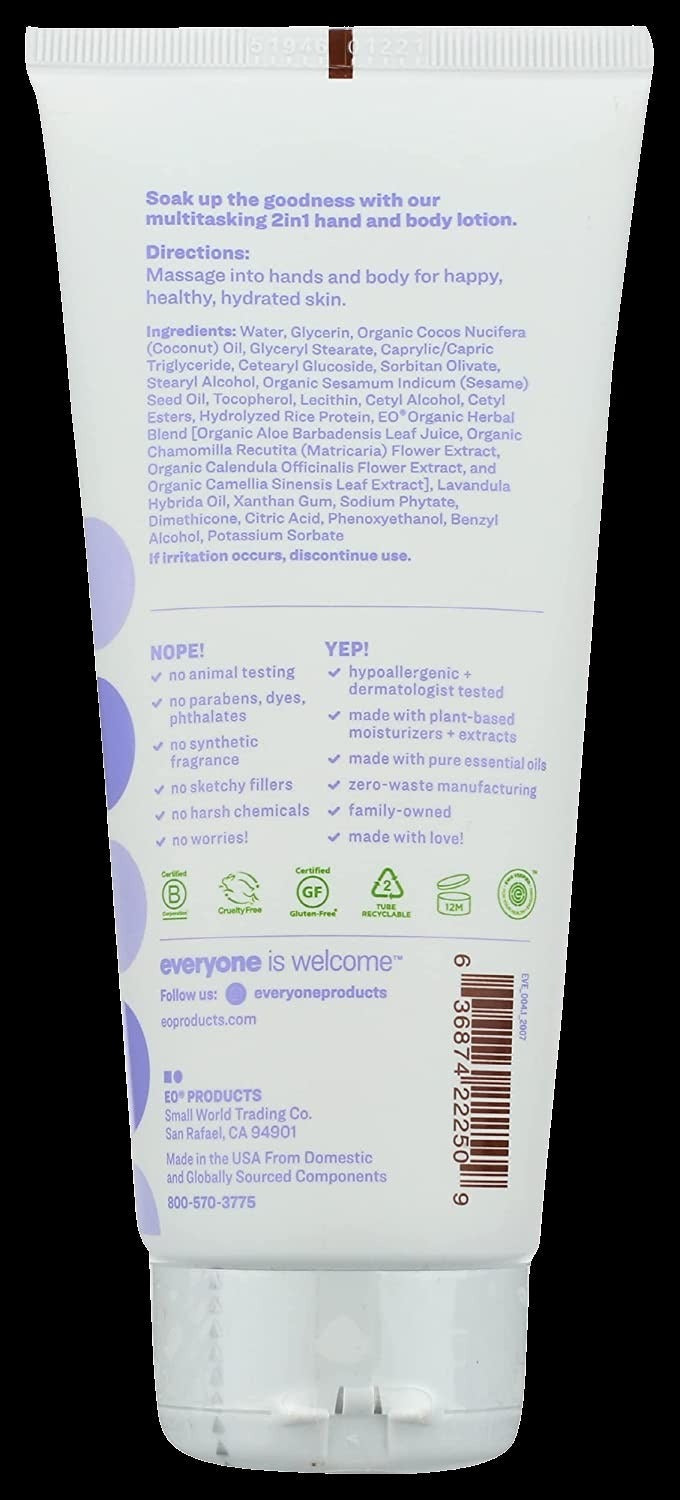 Lavender Aloe Nourishing Hand & Body Lotion
