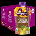 Organic Pears, Squash & Blackberries - Stage 2 (16 Pack)