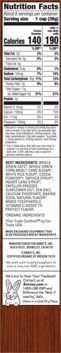 Organic Cocoa Bunnies Oat With Corn & Rice Cereal