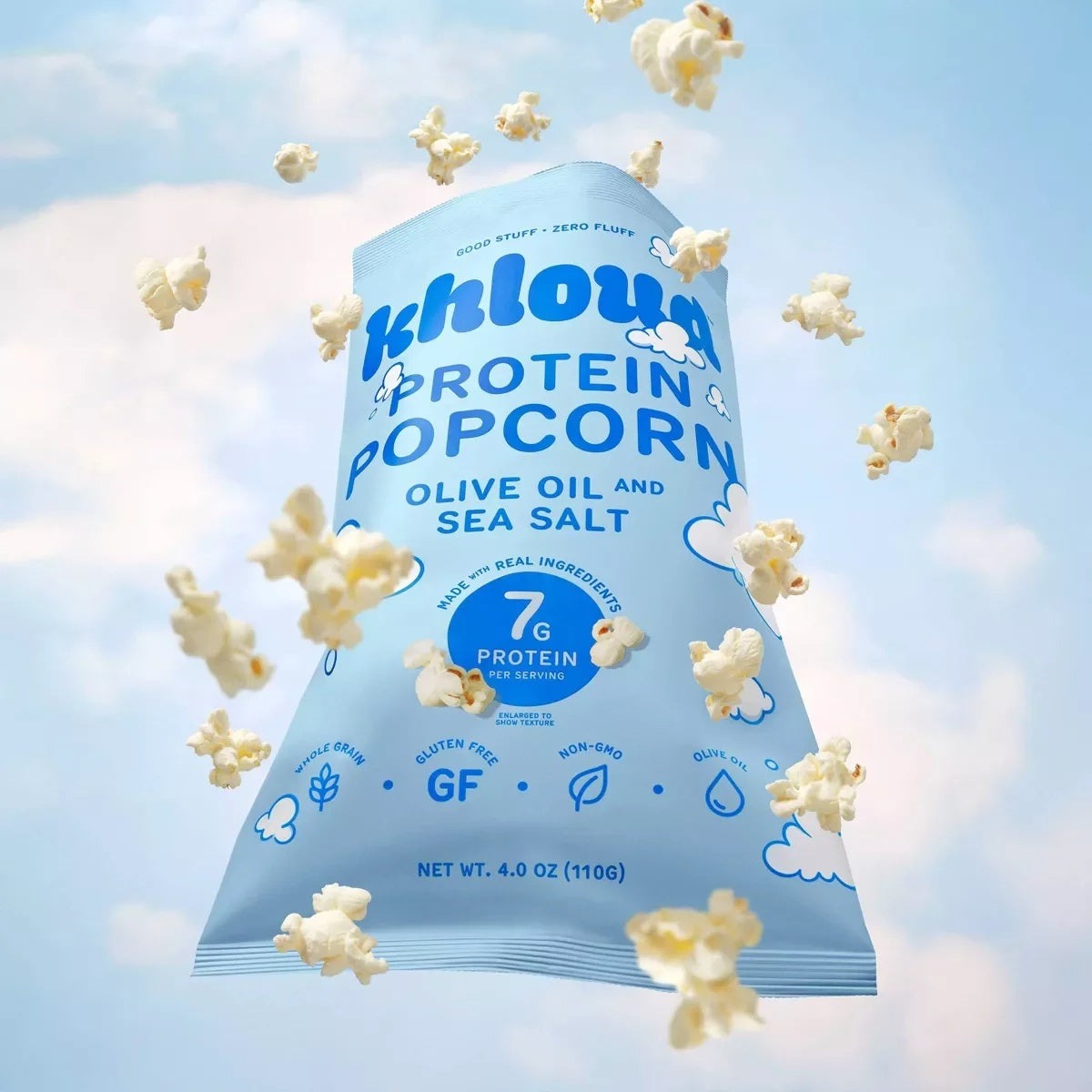 Olive Oil & Sea Salt Protein Popcorn
