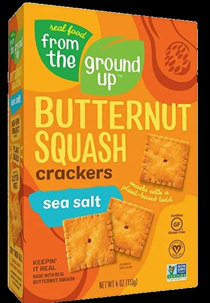 Butternut Squash Sea Salt Cracker