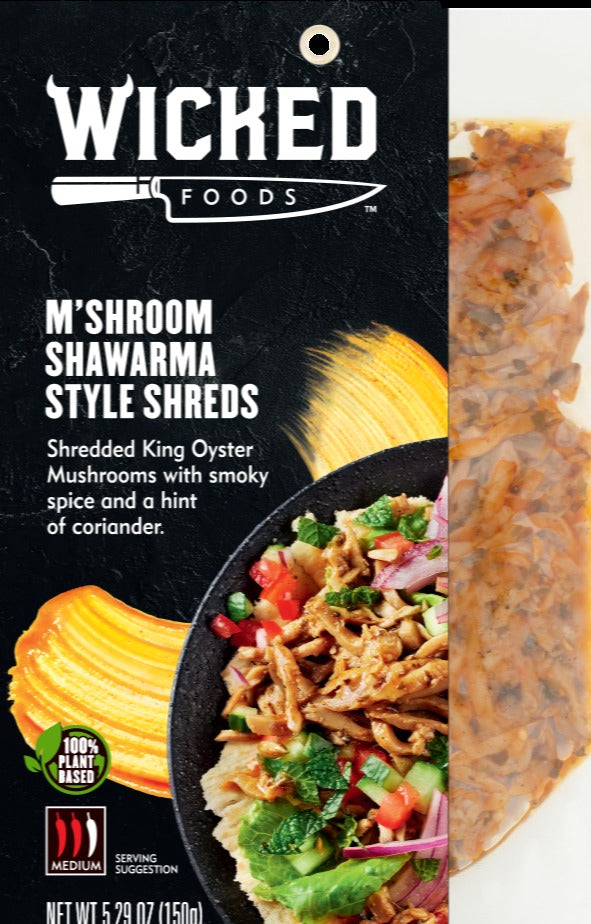 Mushroom Shawarma Entree