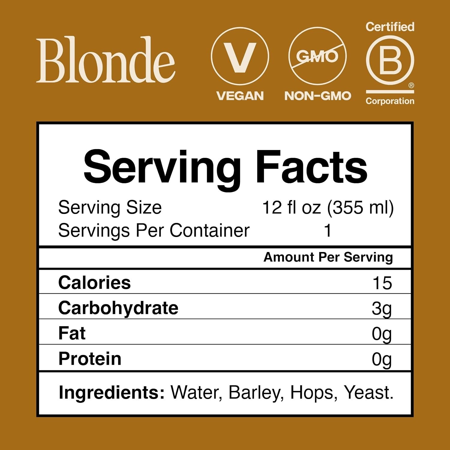 Non-Alcoholic Blonde Ale (6 Pack)