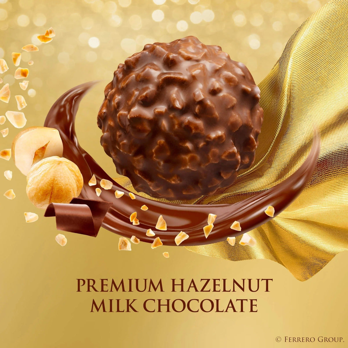 Premium Gourmet Milk Chocolate Hazelnut Gift Box (8 CT)