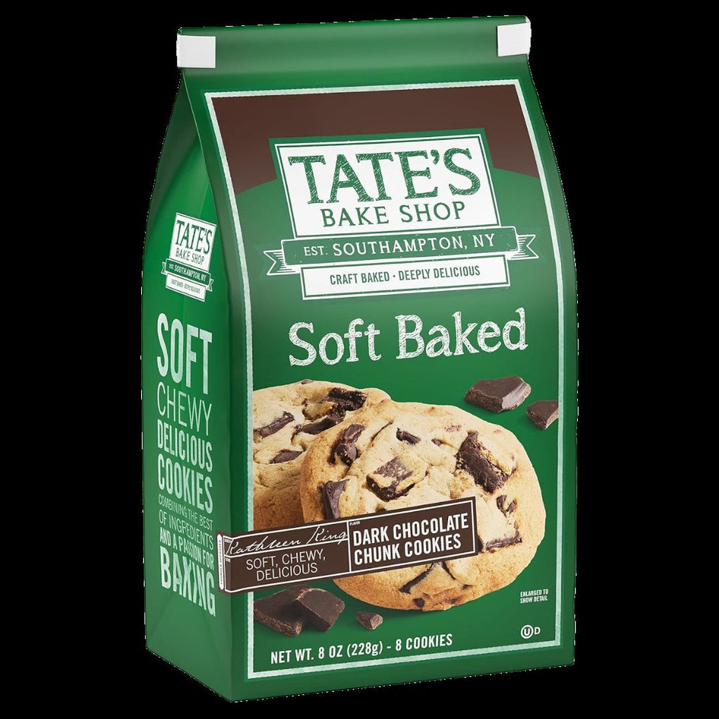 Soft Baked Dark Chocolate Chunk Cookies