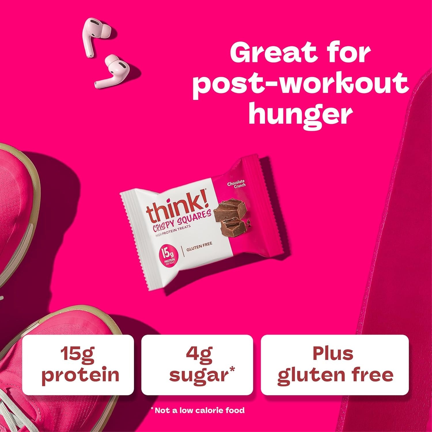 High Protein Chocolate Crunch Crispy Squares (4 CT)