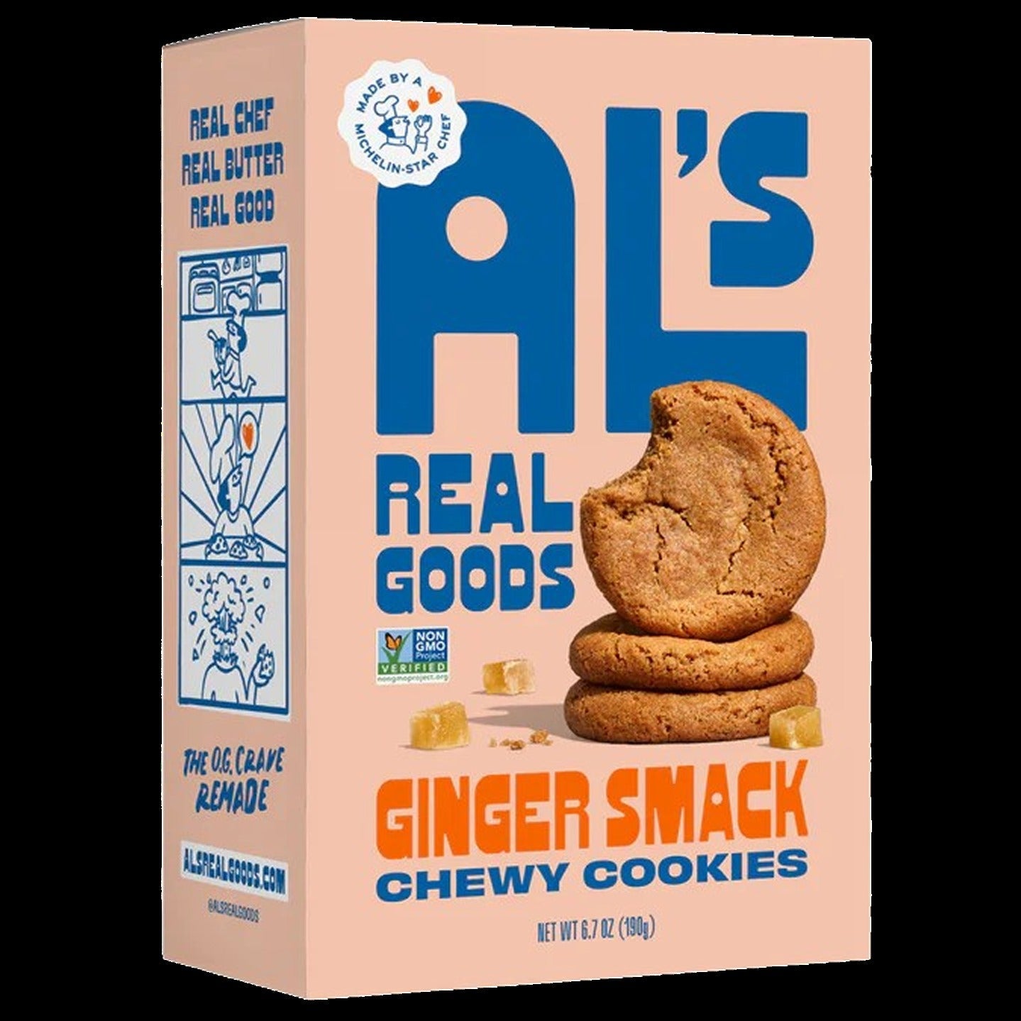 Ginger Smack Chewy Cookies