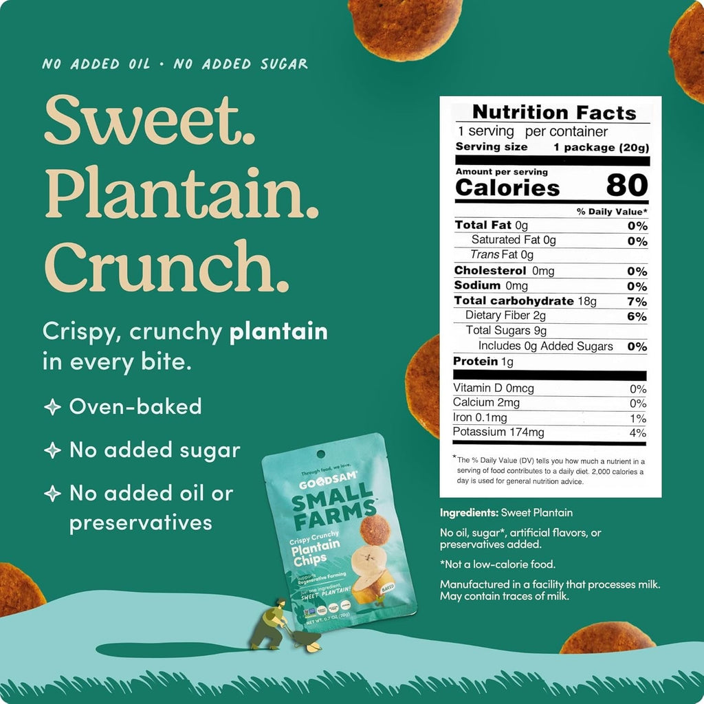 Crispy Crunchy Plantain Chips (8 CT)