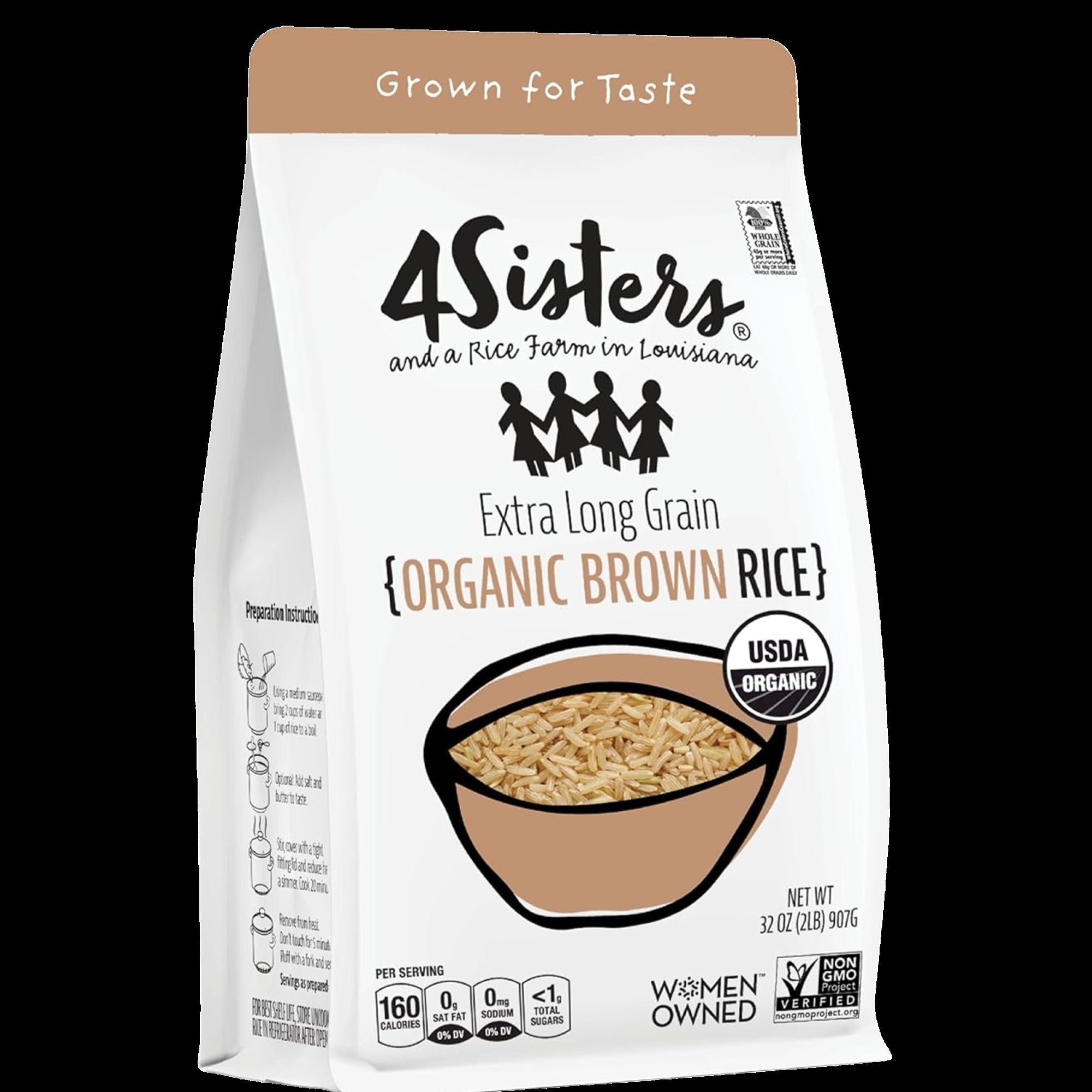 Extra Long Grain Organic Brown Rice
