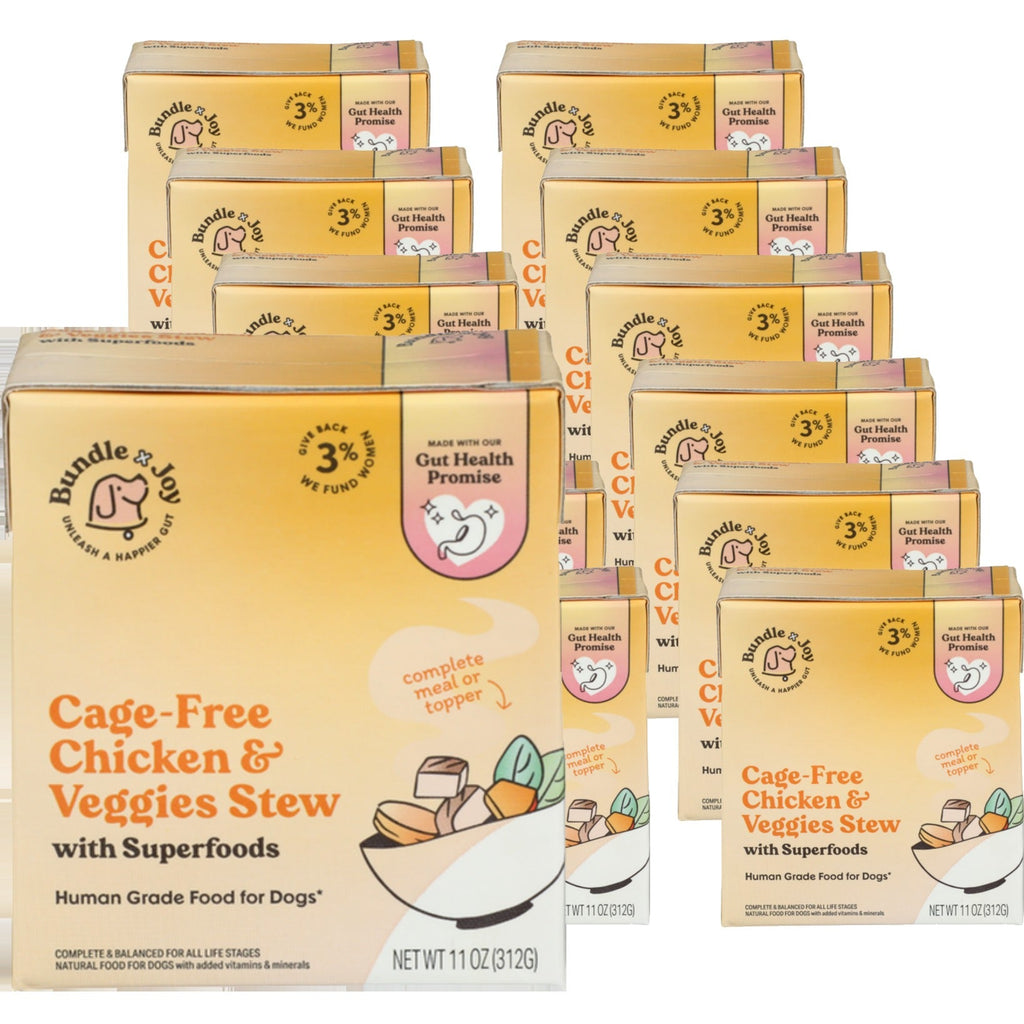Cage-Free Chicken & Veggies Stew Dog Food (12 Pack)