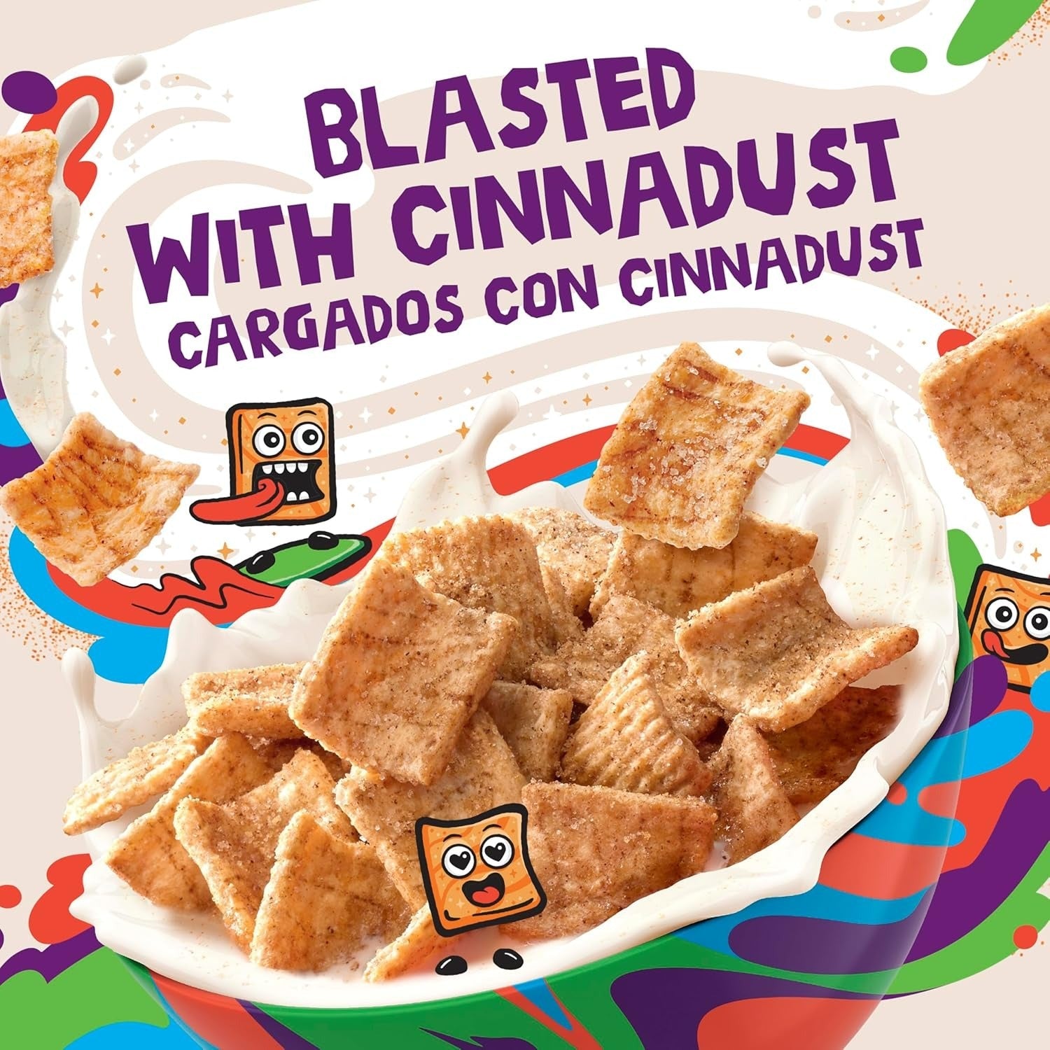 Breakfast Crispy Cinnamon Cereal Family Size