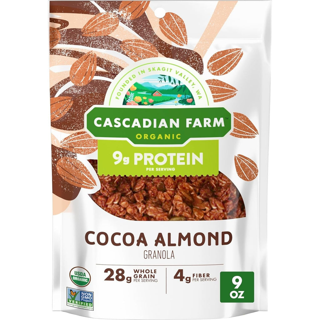 Organic Cocoa Almond Protein Granola