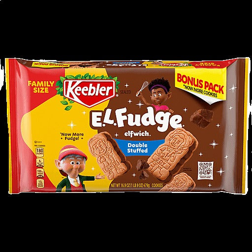 Family Size Double Stuffed Elfwich Cookies
