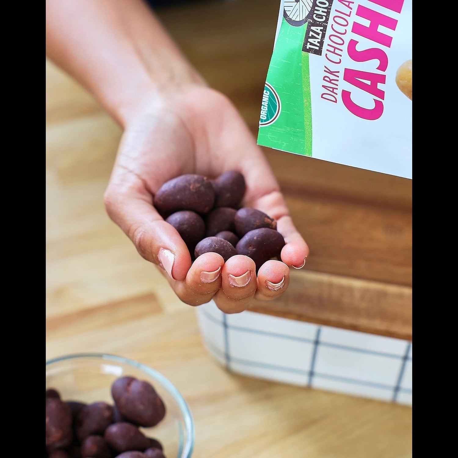 Wicked Dark Organic Chocolate Covered Cashews