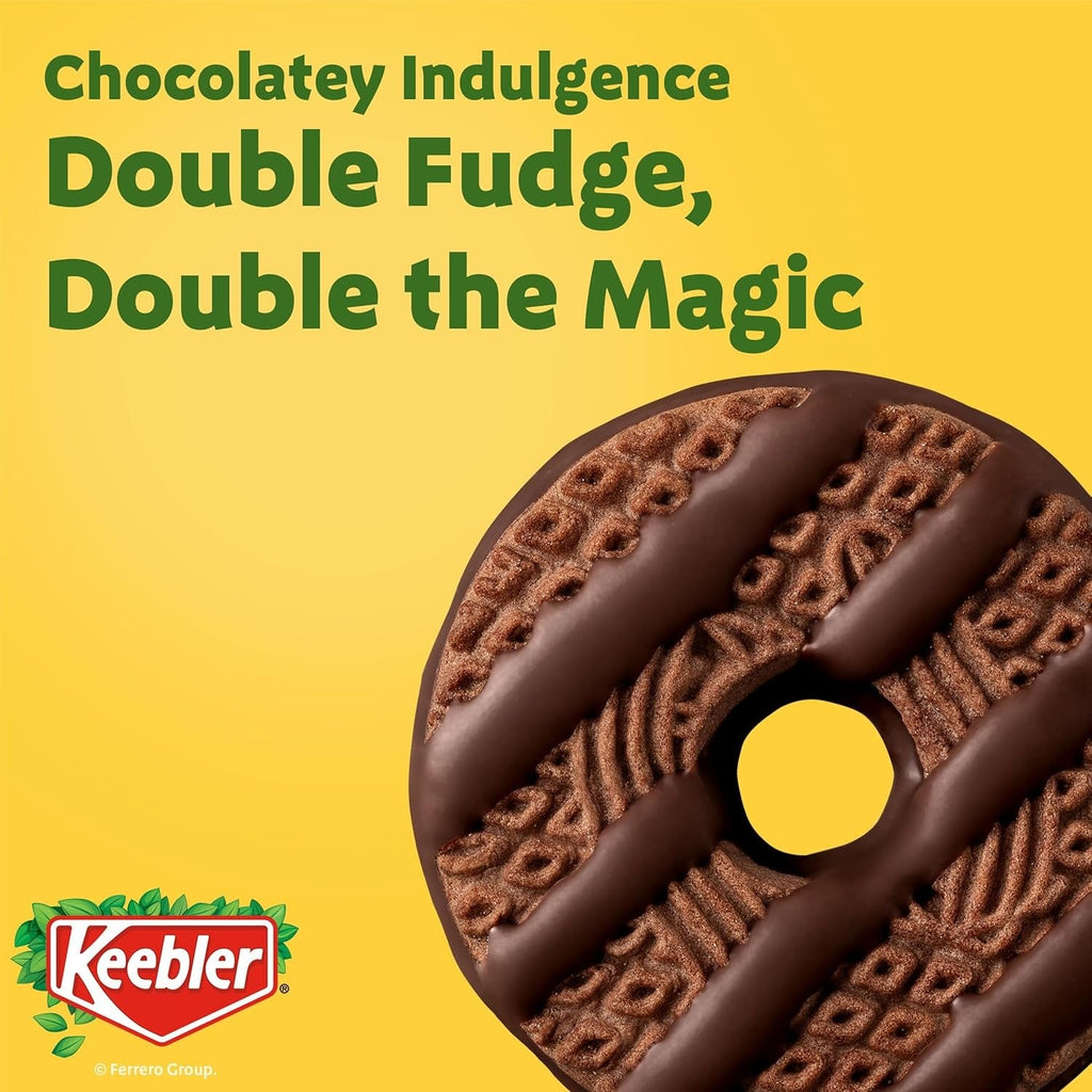 Fudge Stripe Double Fudge Cookies