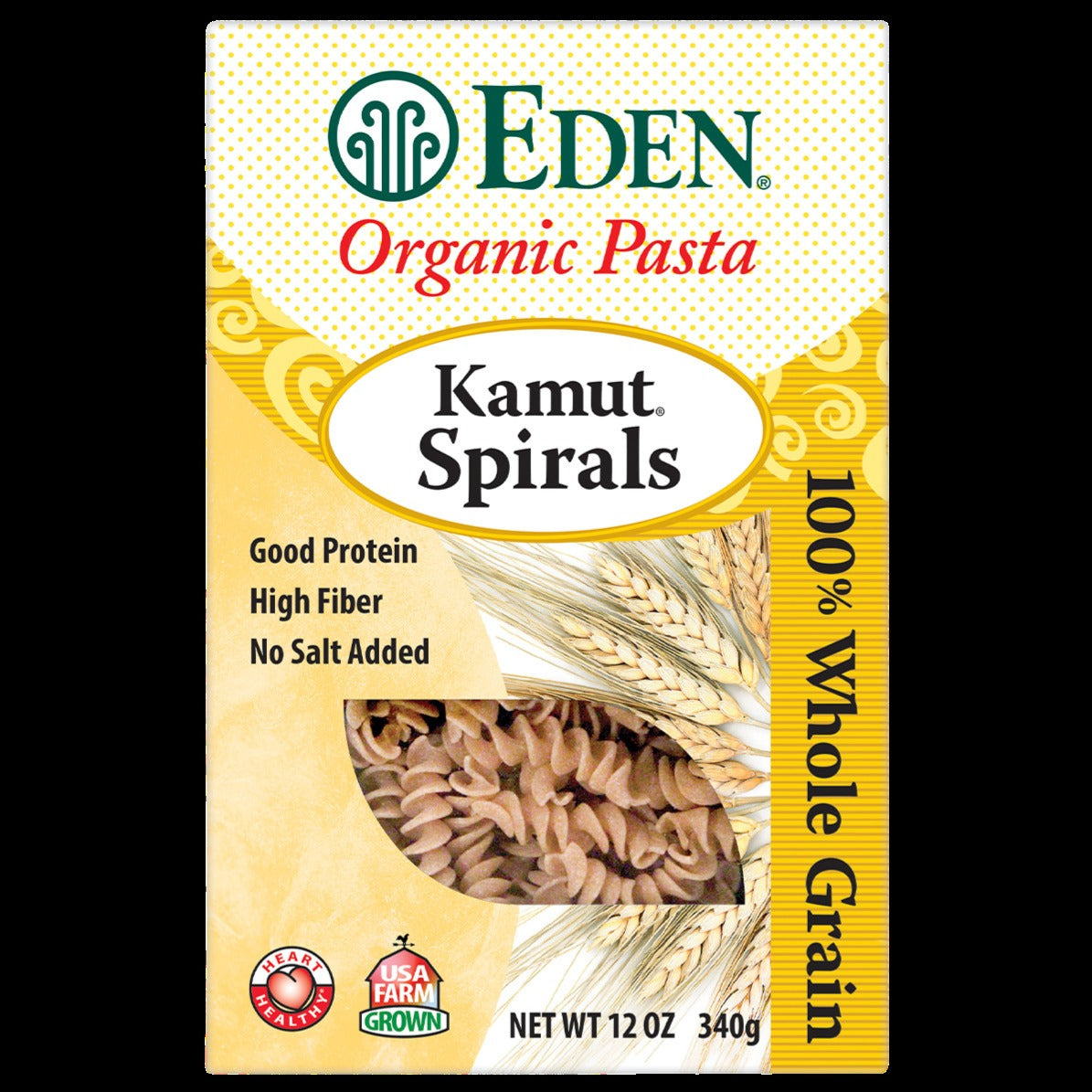 Organic Kamut Spiral Pasta