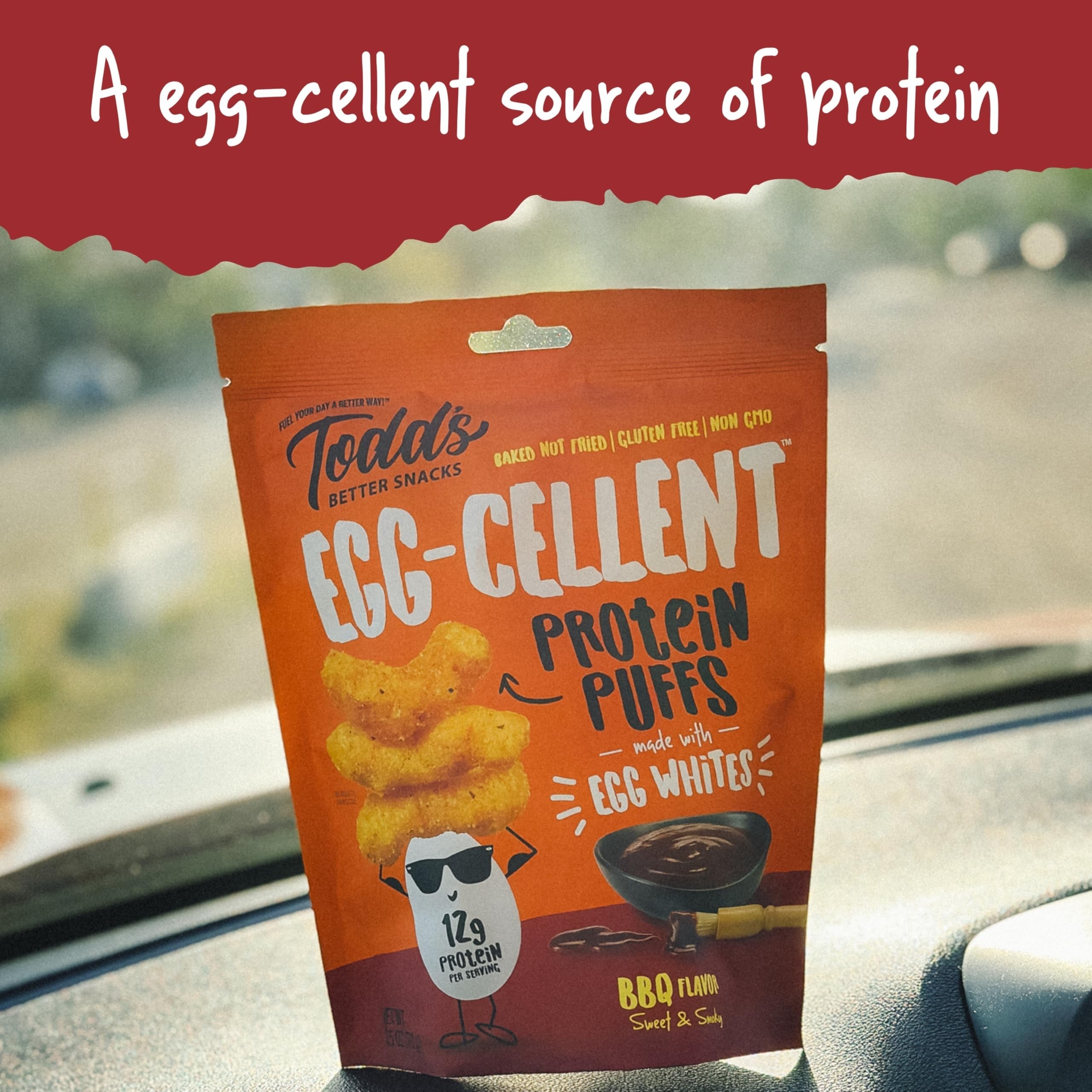 BBQ Egg & Lentil Crisps