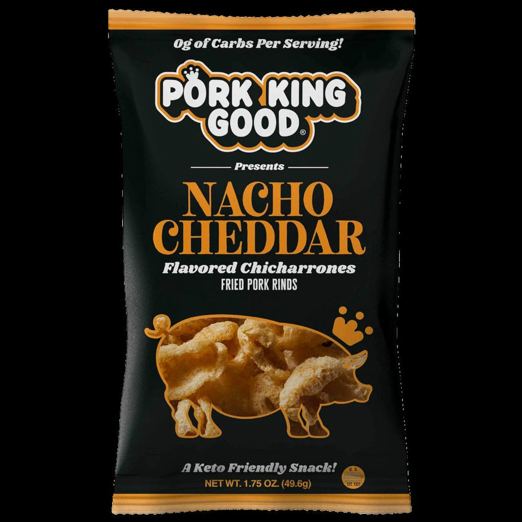 Nacho Cheddar Pork Rinds (12 CT)