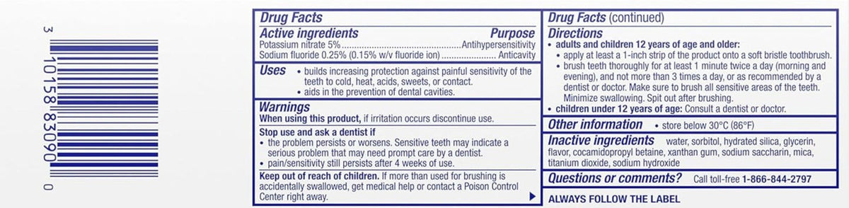 Pronamel Multi-Action Enamel Toothpaste for Sensitive Teeth