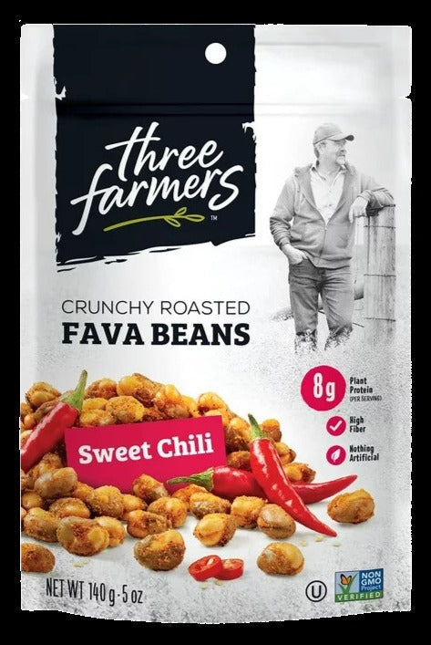 Sweet Chili Roasted Fava Beans