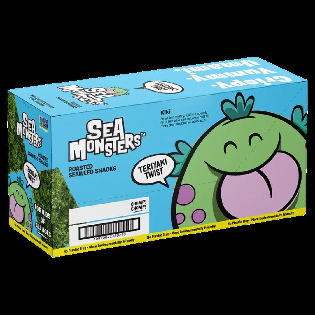 Teriyaki Twist Trayless Roasted Seaweed Snacks (20 Pack)