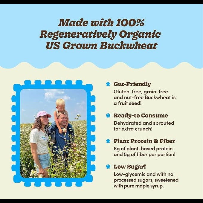 Organic Blueberry Crisp Clusterbucks Granola