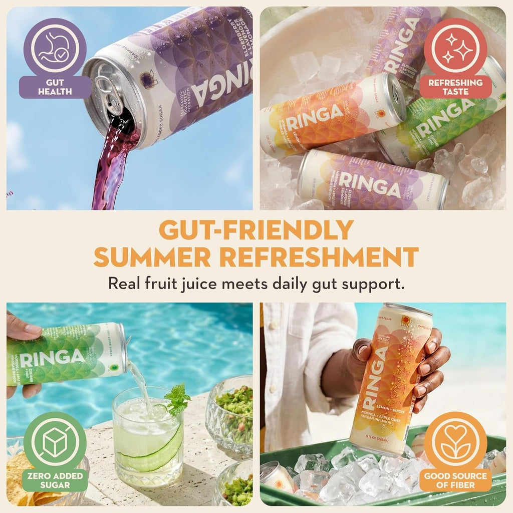 Lemon Ginger Sparkling Hydration Drink (12 Pack)