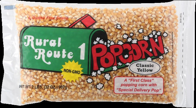 Yellow Popcorn Kernel