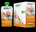 CoComelon Smoothie Peach Banana Yogurt Veggies (12+ Months) (6 Pack)