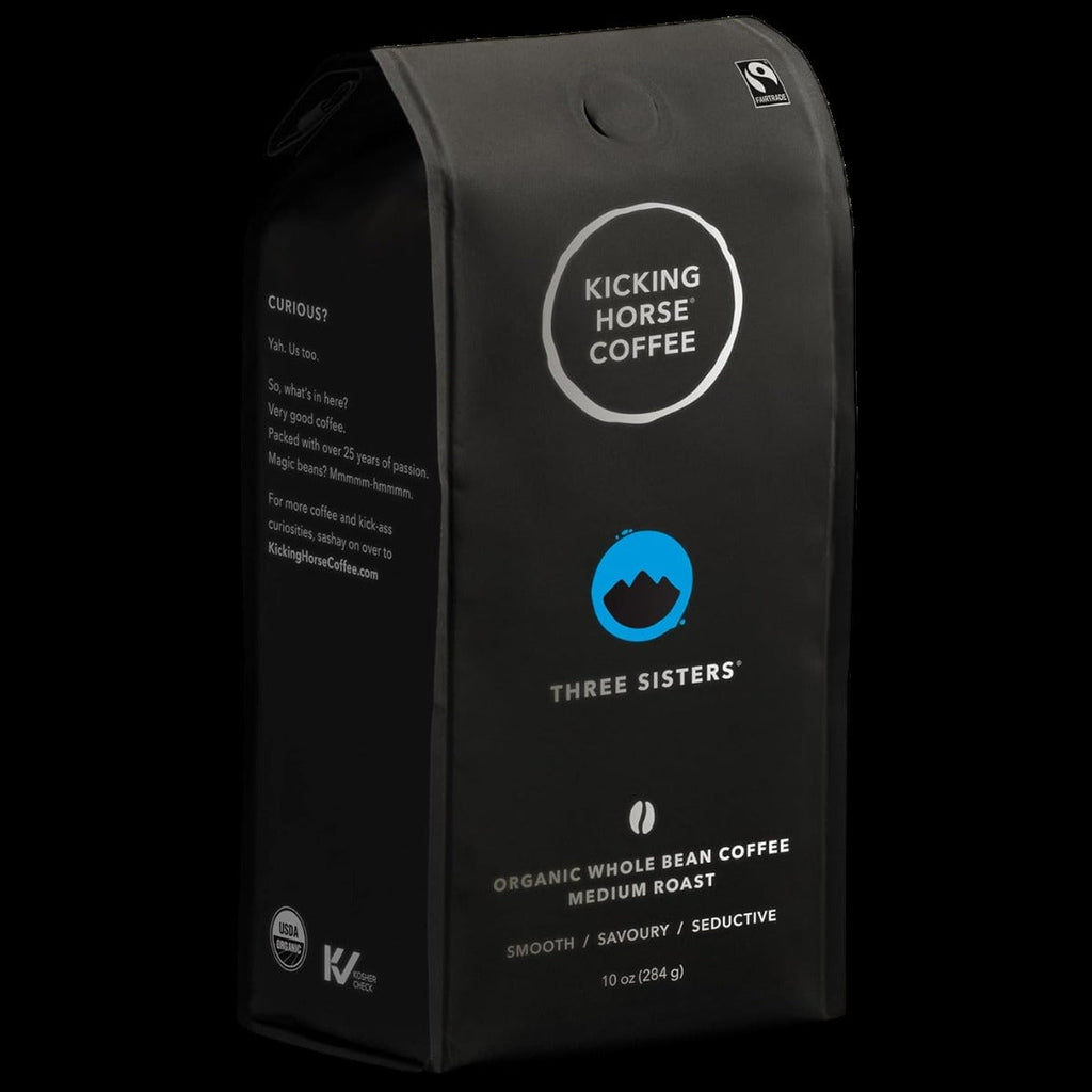 Three Sisters Medium Roast Organic Whole Bean Coffee