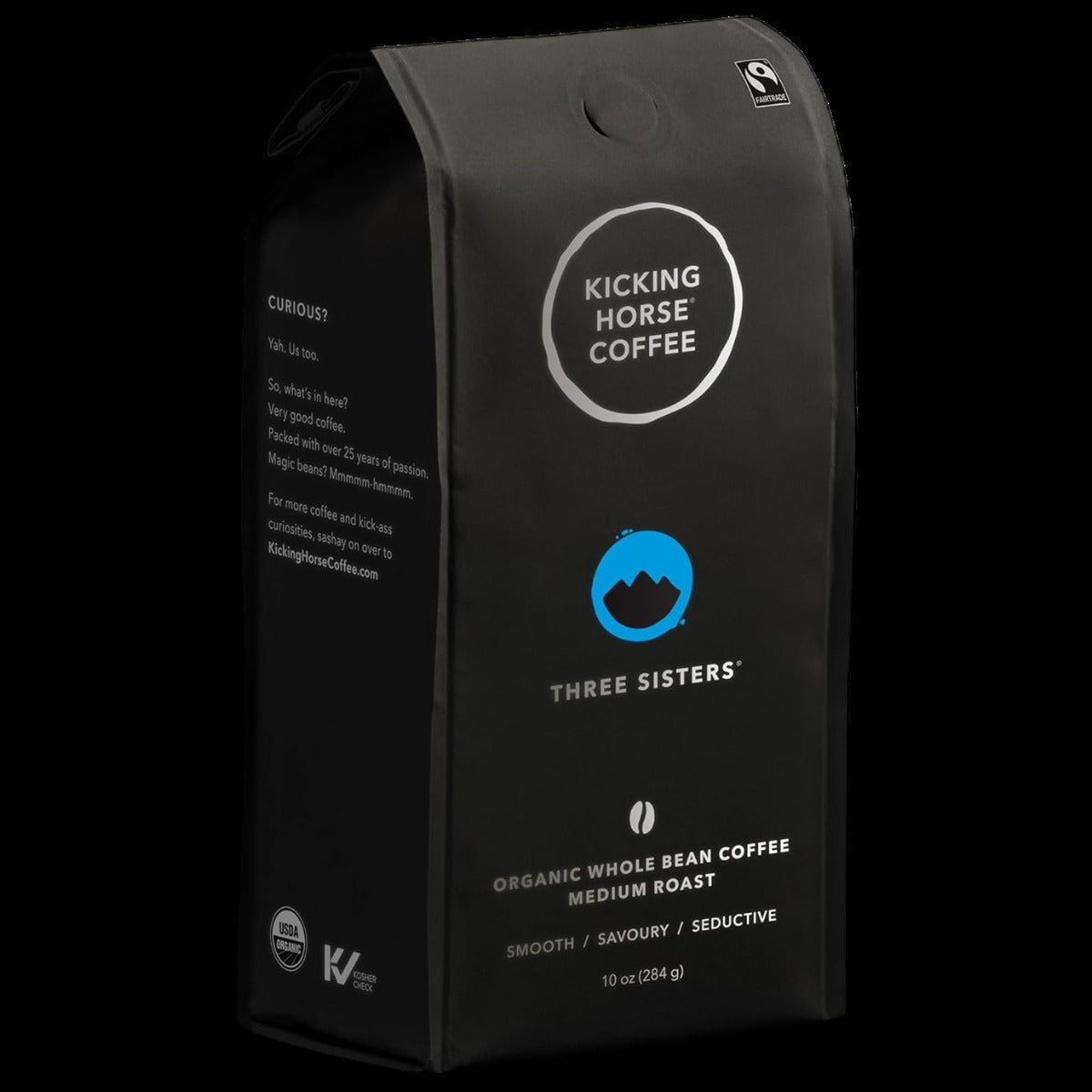 Three Sisters Medium Roast Organic Whole Bean Coffee