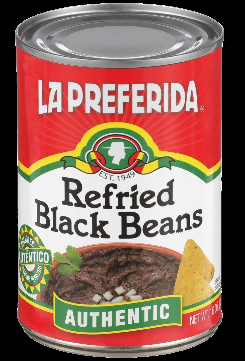 Authentic Black Refried Beans