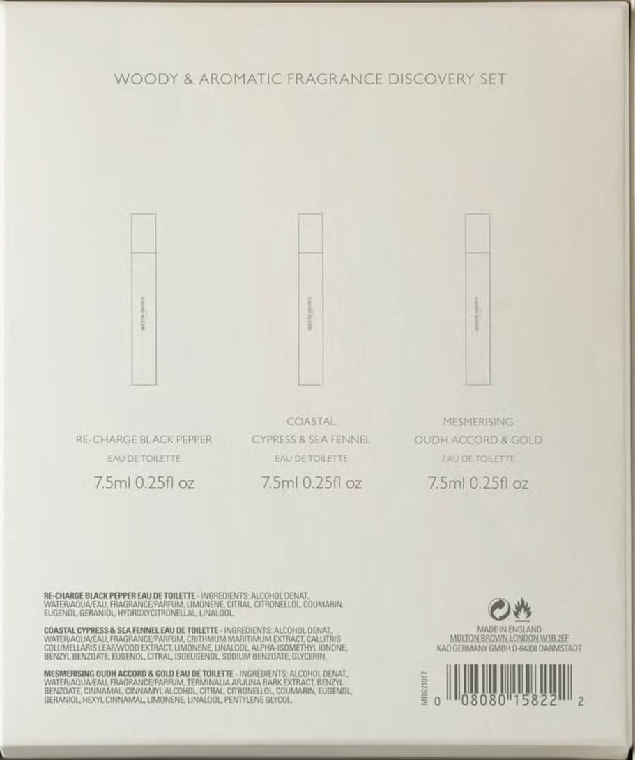 Woody & Aromatic Discovery Set