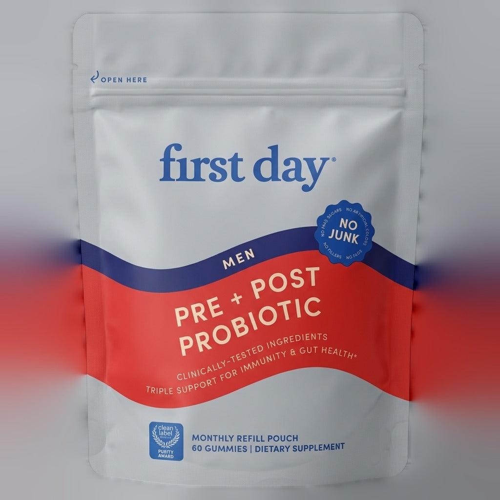 Men's Pre + Post Probiotic Supplement Pouch (60 CT)