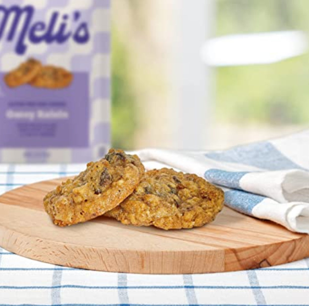 Gluten-Free Oatey Raisin Mini Cookies