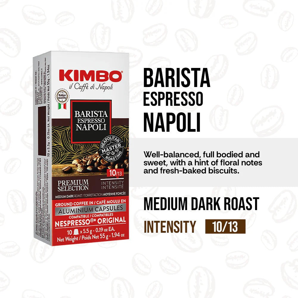 Espresso Napoli Coffee Nespresso Original Capsules (10 CT)