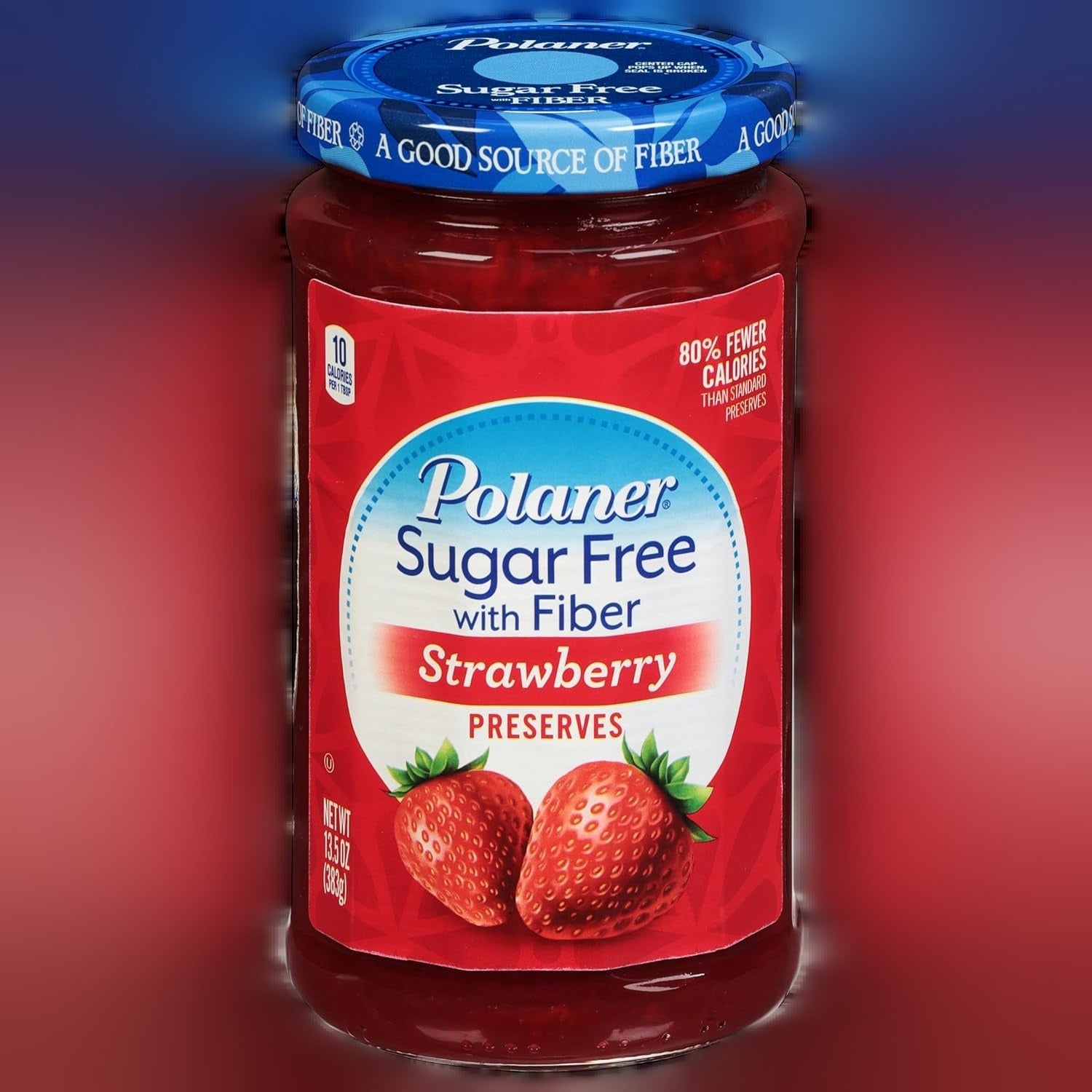 Sugar Free With Fiber Strawberry Preserves