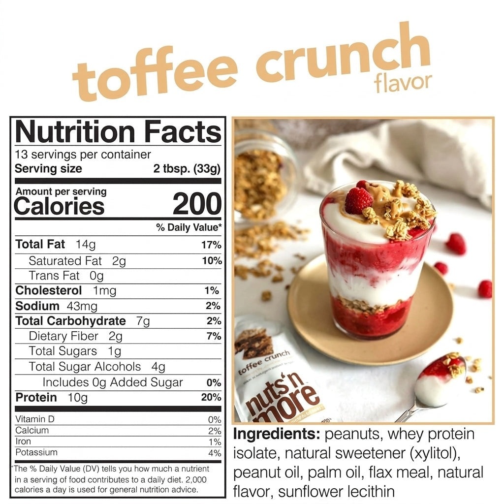 Toffee Crunch Nut Spread (10 CT)