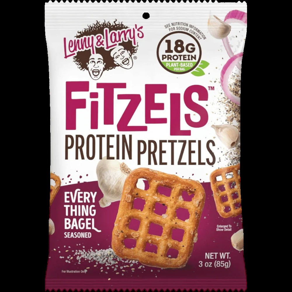 Fitzels Everything Bagel Protein Pretzels