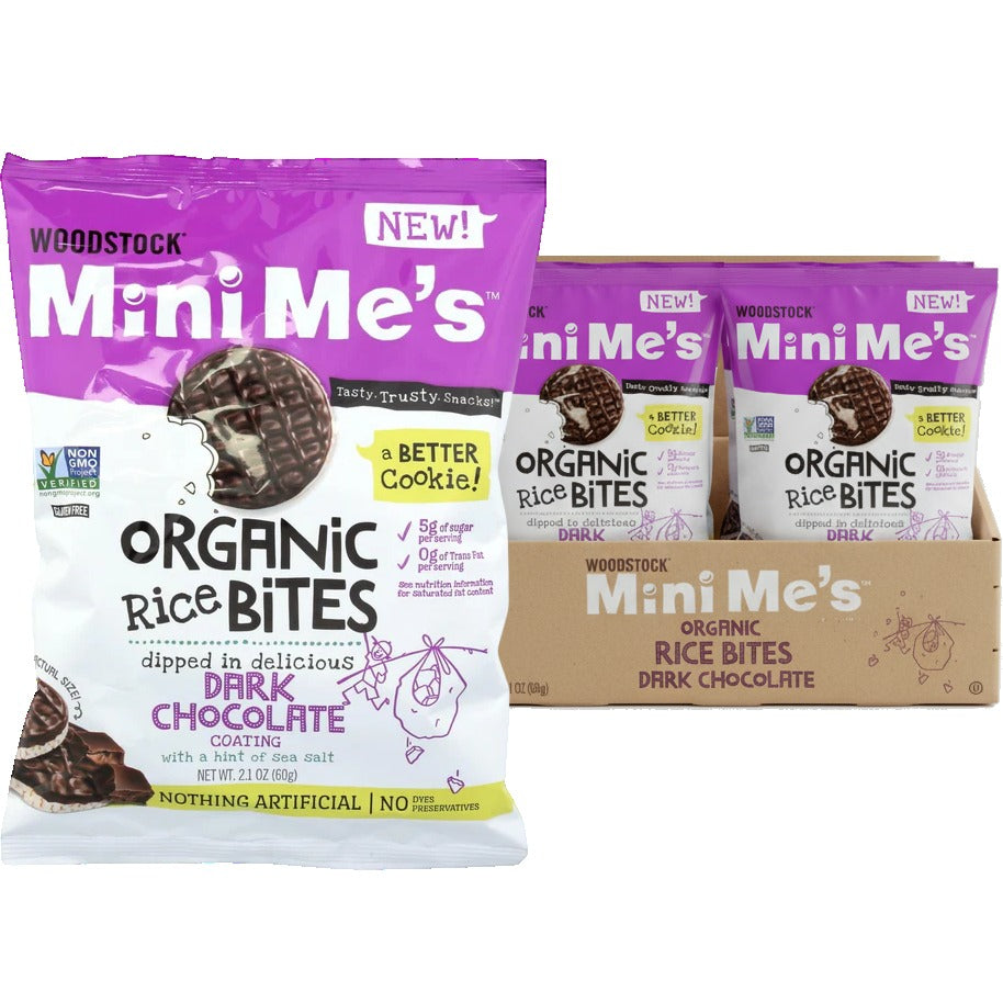 Organic Dark Chocolate Sea Salt Mini Rice Bites (8 CT)