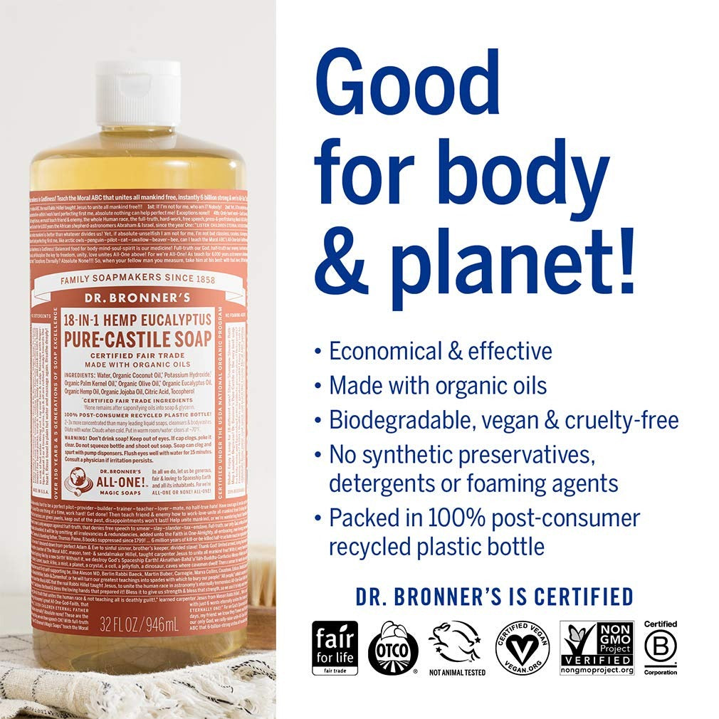 Pure-Castile Magic Soap - Eucalyptus