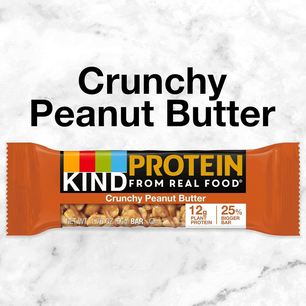 Crunchy Peanut Butter Protein Bars (12 CT)