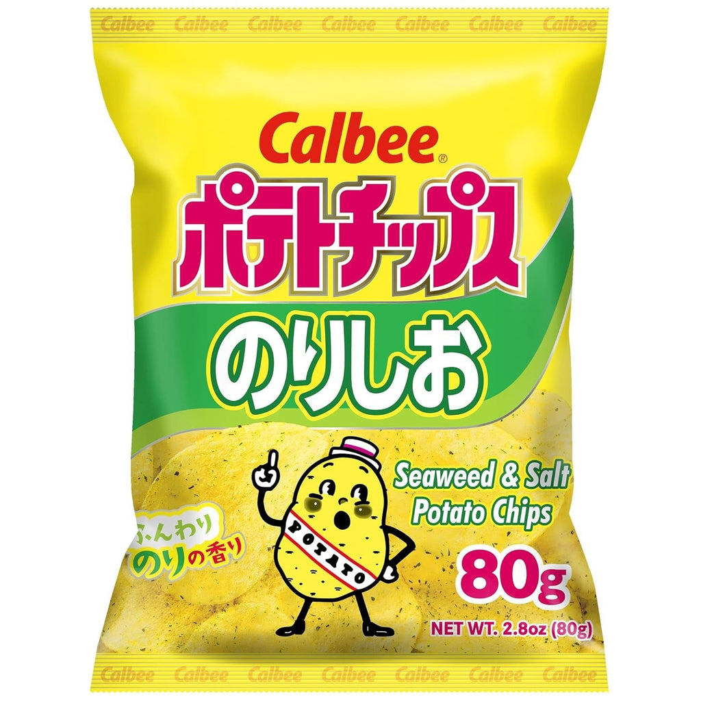 Seaweed & Salt Potato Chips (6 Pack)