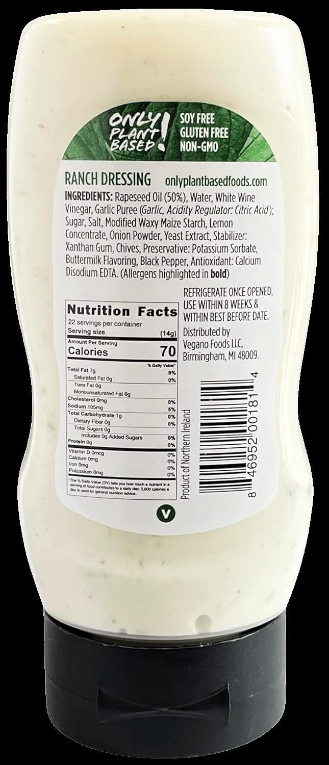 Plant Based Ranch Dressing
