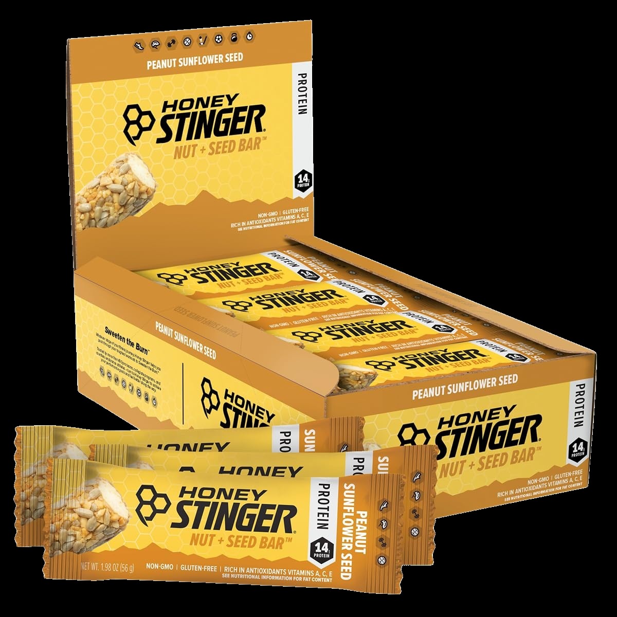 Peanut Sunflower Nut + Seed Bar (12 Pack)