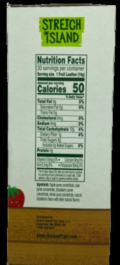 Strawberry Fruit Leather (30 Ct)