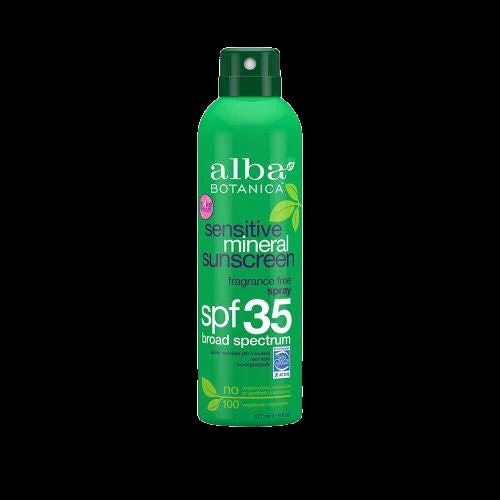 Fragrance Free Mineral Sunscreen Spray Spf 35